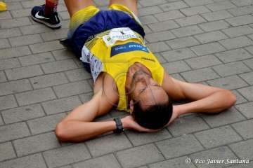 El teldense Saúl Castro gana con autoridad la XXX Carrera Popular Paco Artiles (Foto Francisco Javier Santana y TA)